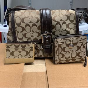 Coach cardholder (purse and wallet sold)